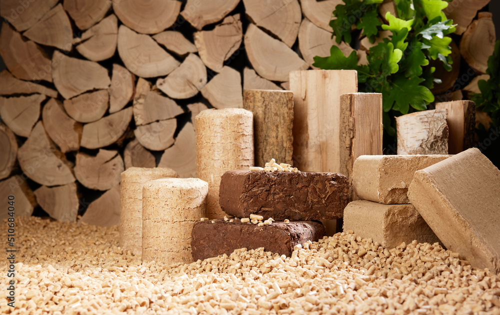 High-quality biomass fuel in the form of biomass briquettes manufactured by QualityBio